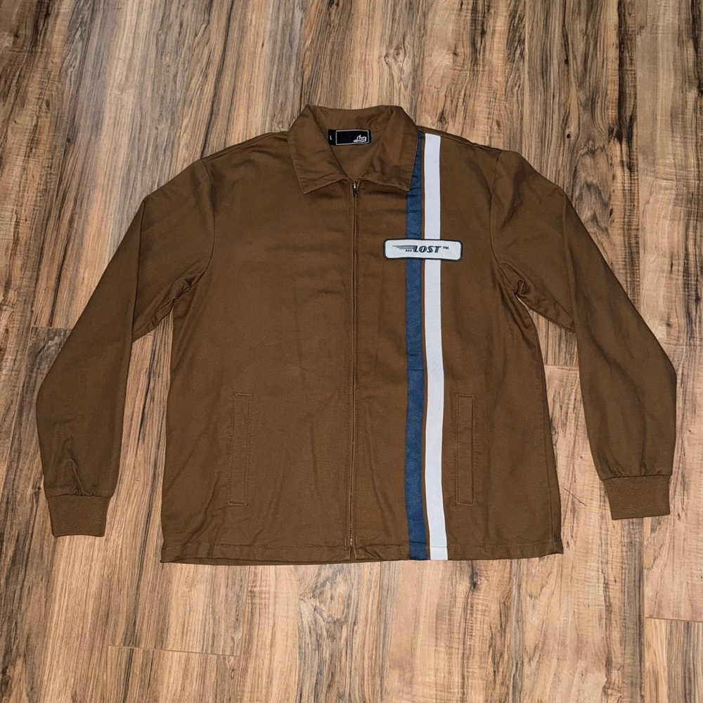 Lost Brown Garage Race Work Jacket